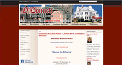 Desktop Screenshot of odonnellfuneralhome.com